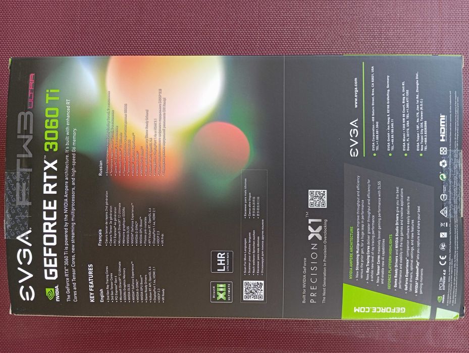 EVGA RTX 3060 Ti FTW3 Ultra