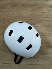 Kask oxelo XS biały,decathlon