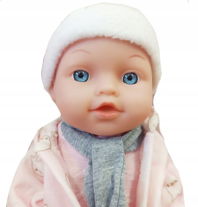 Lalka Bobas Jak Żywa Interaktywna Duża Mówi Ubranka Prezent