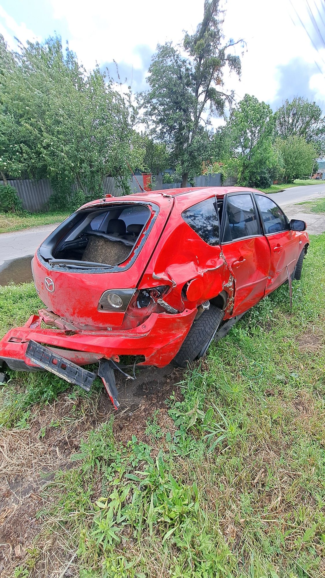 Mazda 3 2007, після ДТП