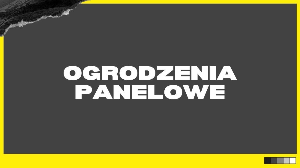 Ogrodzenia panelowe modułowe frontowe na każdy wymiar (joniec uranos)