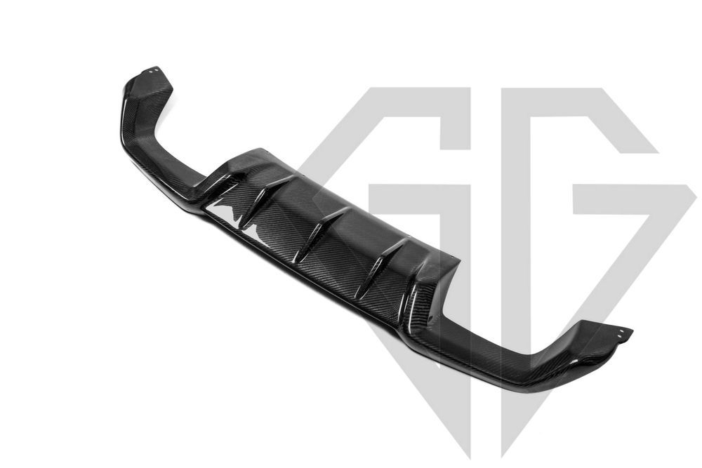 диффузор bmw накладка заднего бампера M Performance BMW M2 F87  карбон