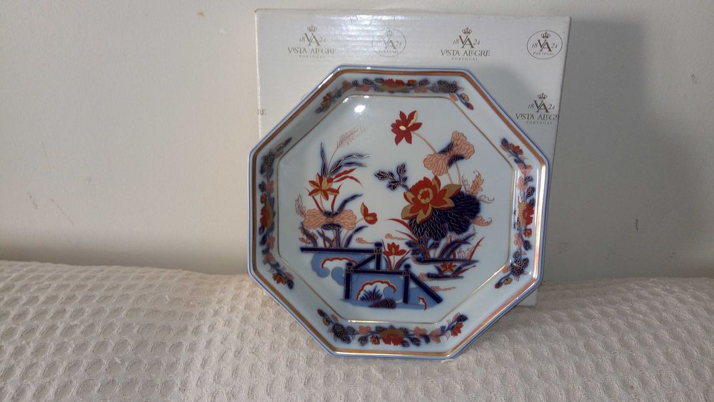 Covilhete Oitavado Vista Alegre Decoração Imari, (VER DESCRITIVO)