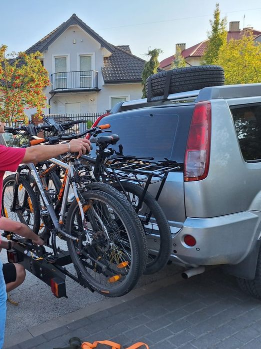Bagażnik rowerowy na hak 3 rowery sprzedam na kilka dni.