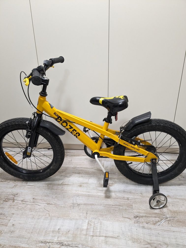Дитячий велосипед 18" Bull Dozer з допоміжними колесами