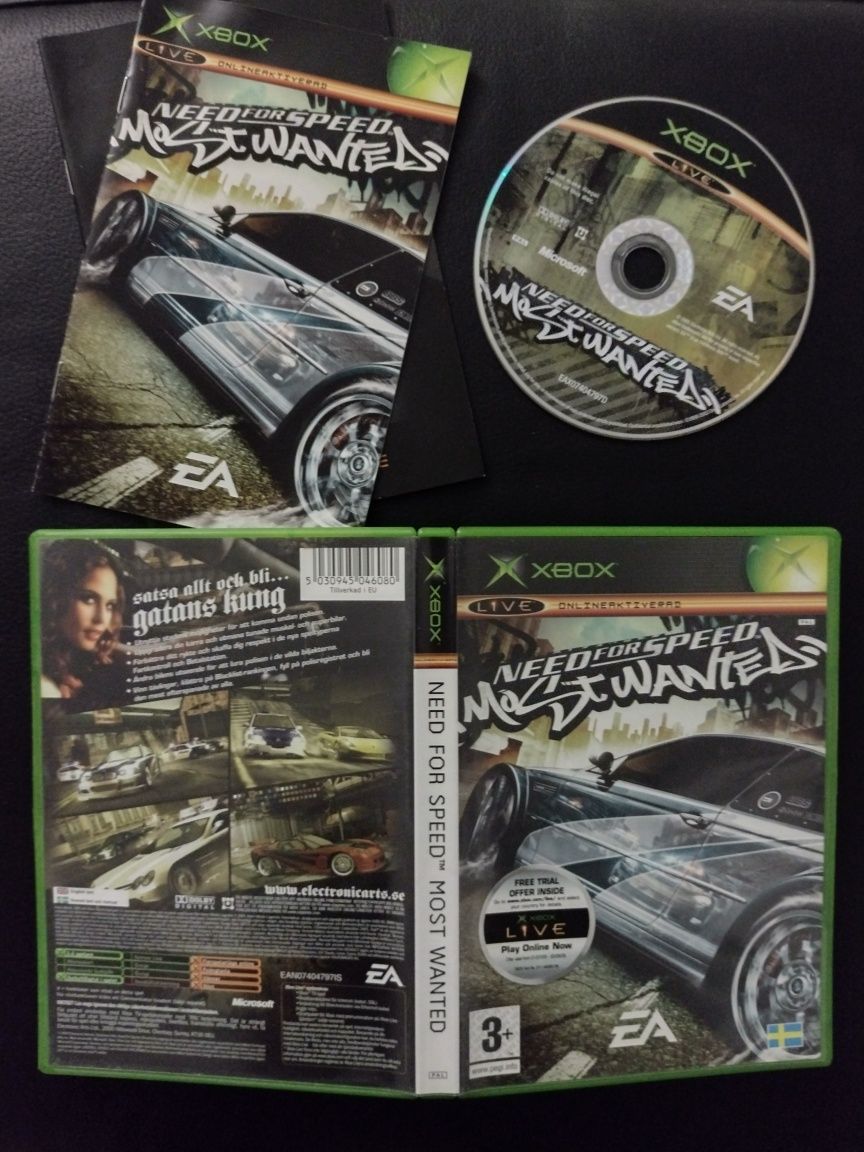 Need for Speed Most Wanted xbox BDB! Ładny stan