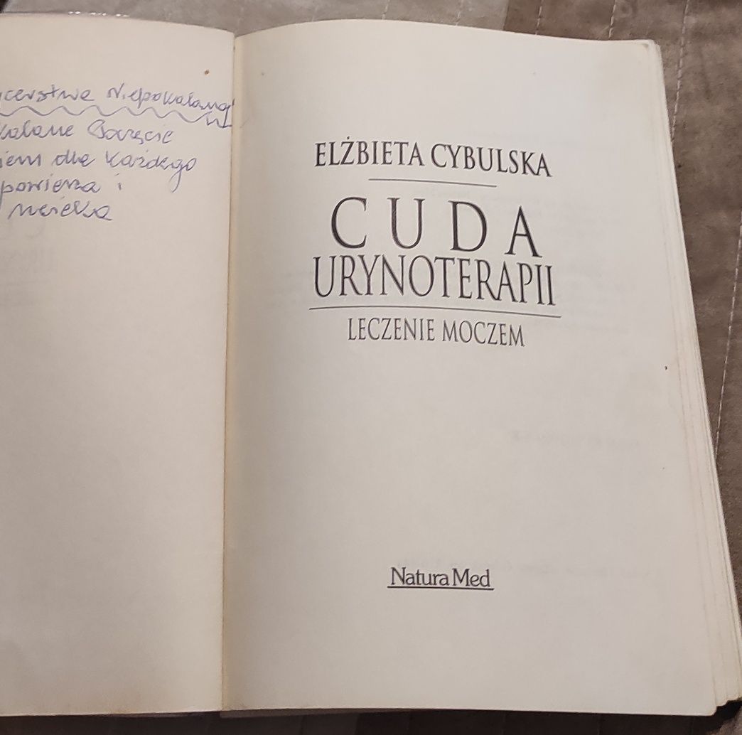 Cuda urynoterapii, leczenie moczem Elżbieta Cybulska