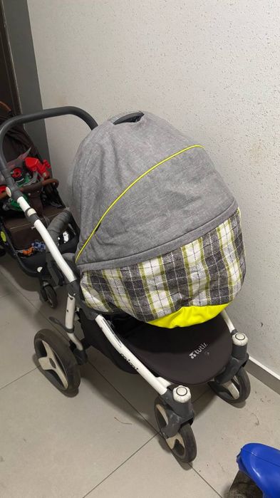 Коляска люлька и прогулочный блок mimi tutis