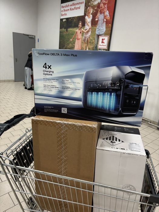 Зарядна станція EcoFlow Delta 3 Max Plus 2048 вт*год LiFePo4 НОВИНКА