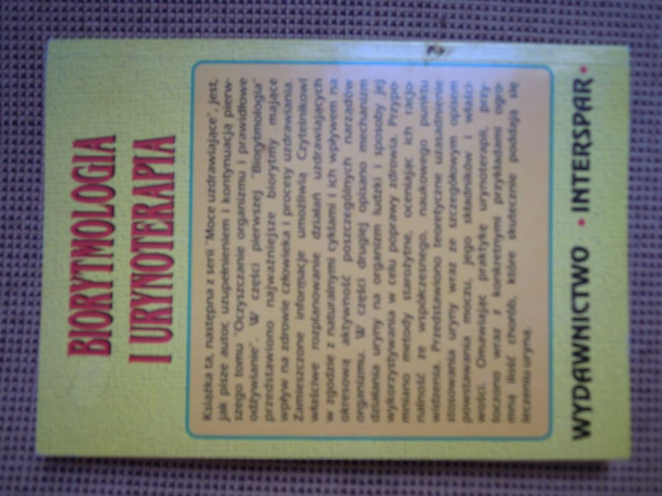 "Biorytmologia i urynoterapia" G.P. Michałow