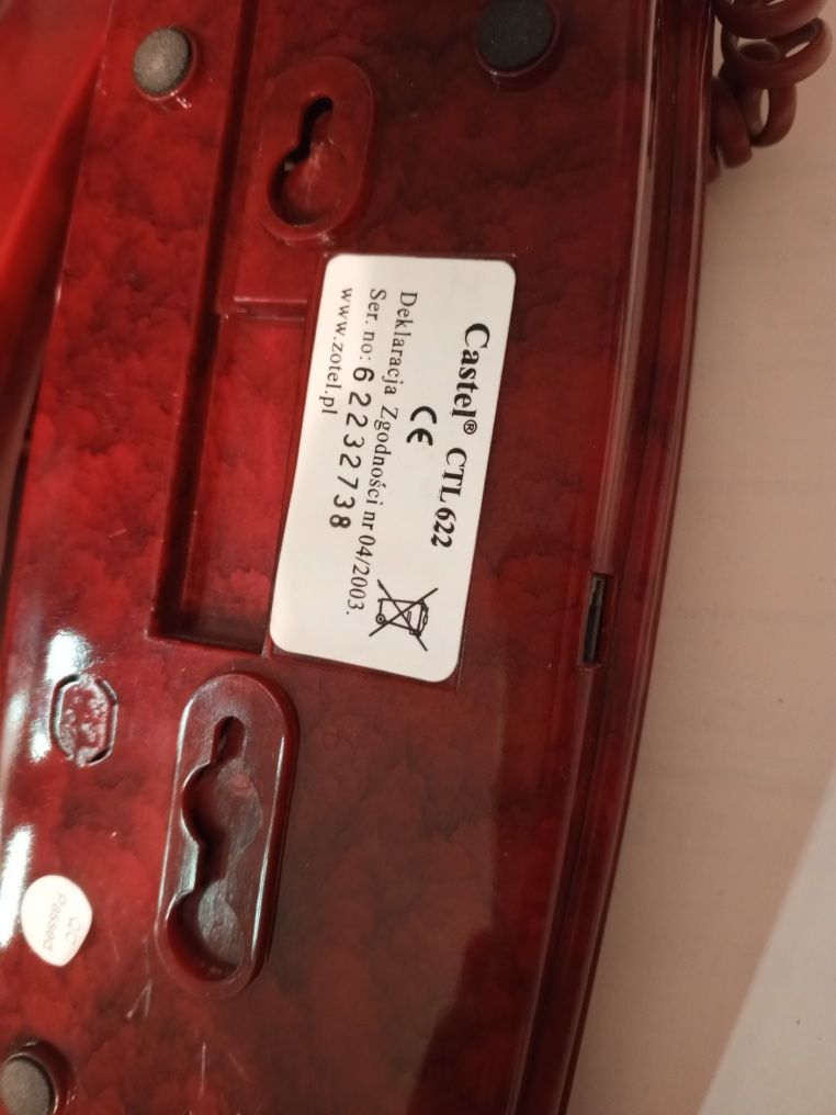 Telefon Stacjonarny Castel - CTL 662 i kable