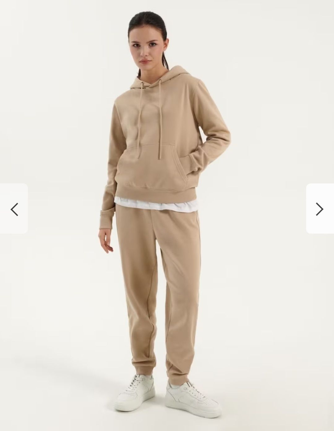 Лёгкий тёплый брендовый  спортивный женский костюм на флисе, р. L-XL