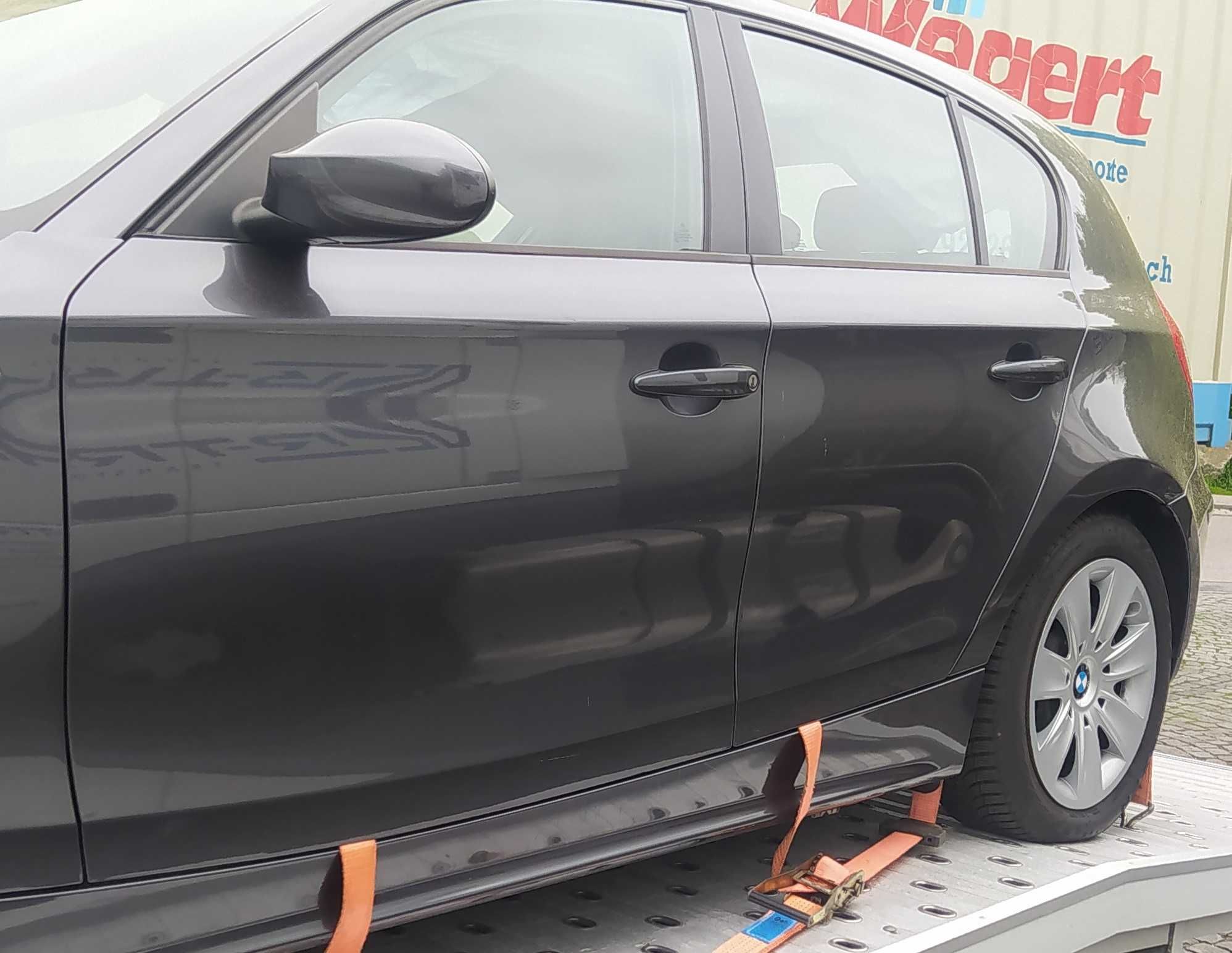 BMW 1 E87 116i Części Klapa Zderzak Błotnik Lampa Drzwi Fotele A22/7