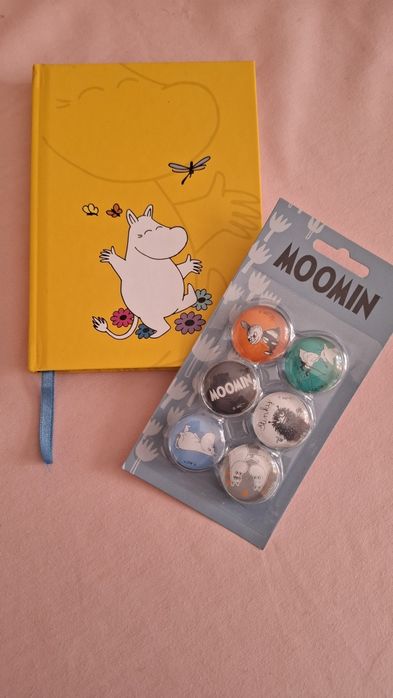 Notes plus magnesy Muminki deagostini