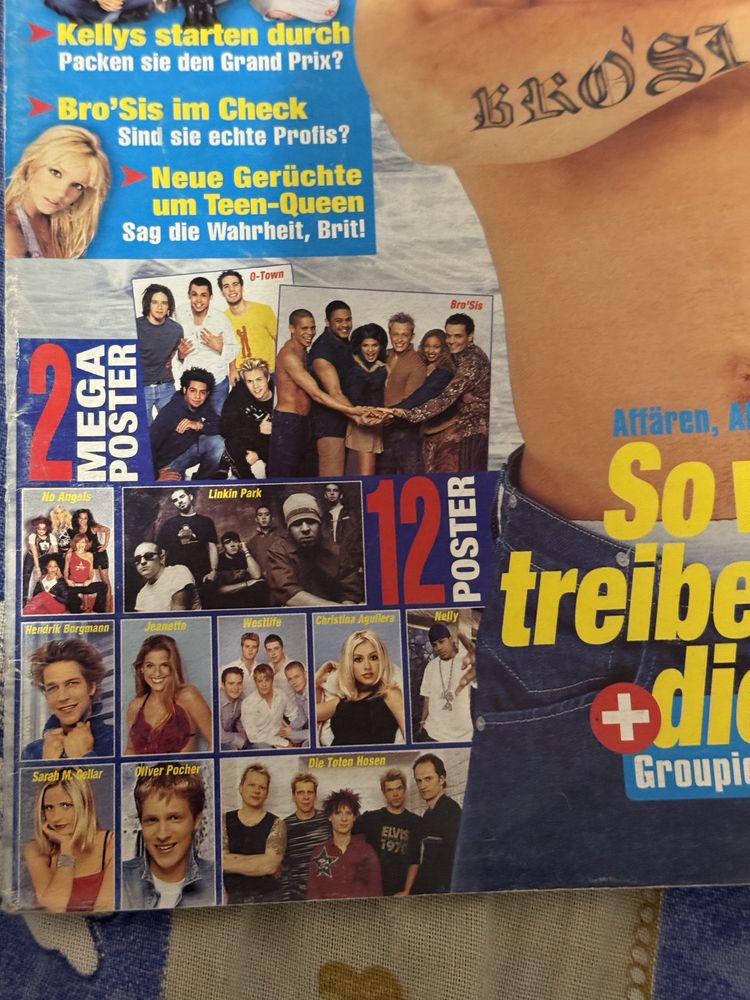 Немецкие журналы Popcorn с множеством постеров