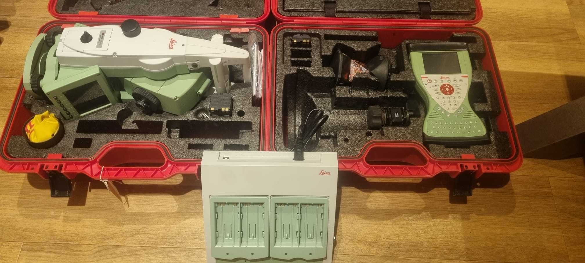 Leica TCRP1203 R300 3" Tachimetr robotyczny bezlustrowy.
