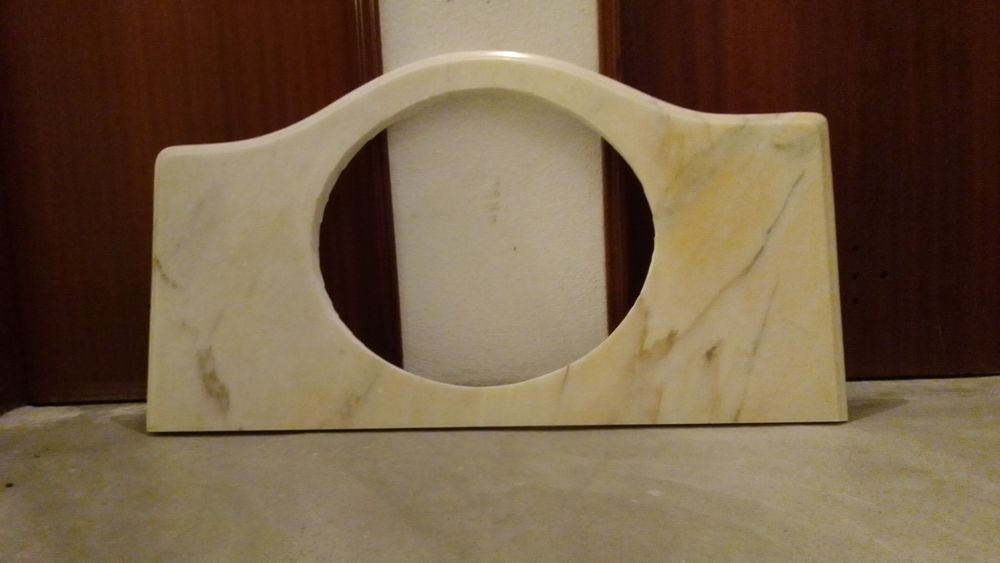 Base de pedra mármore para W.C