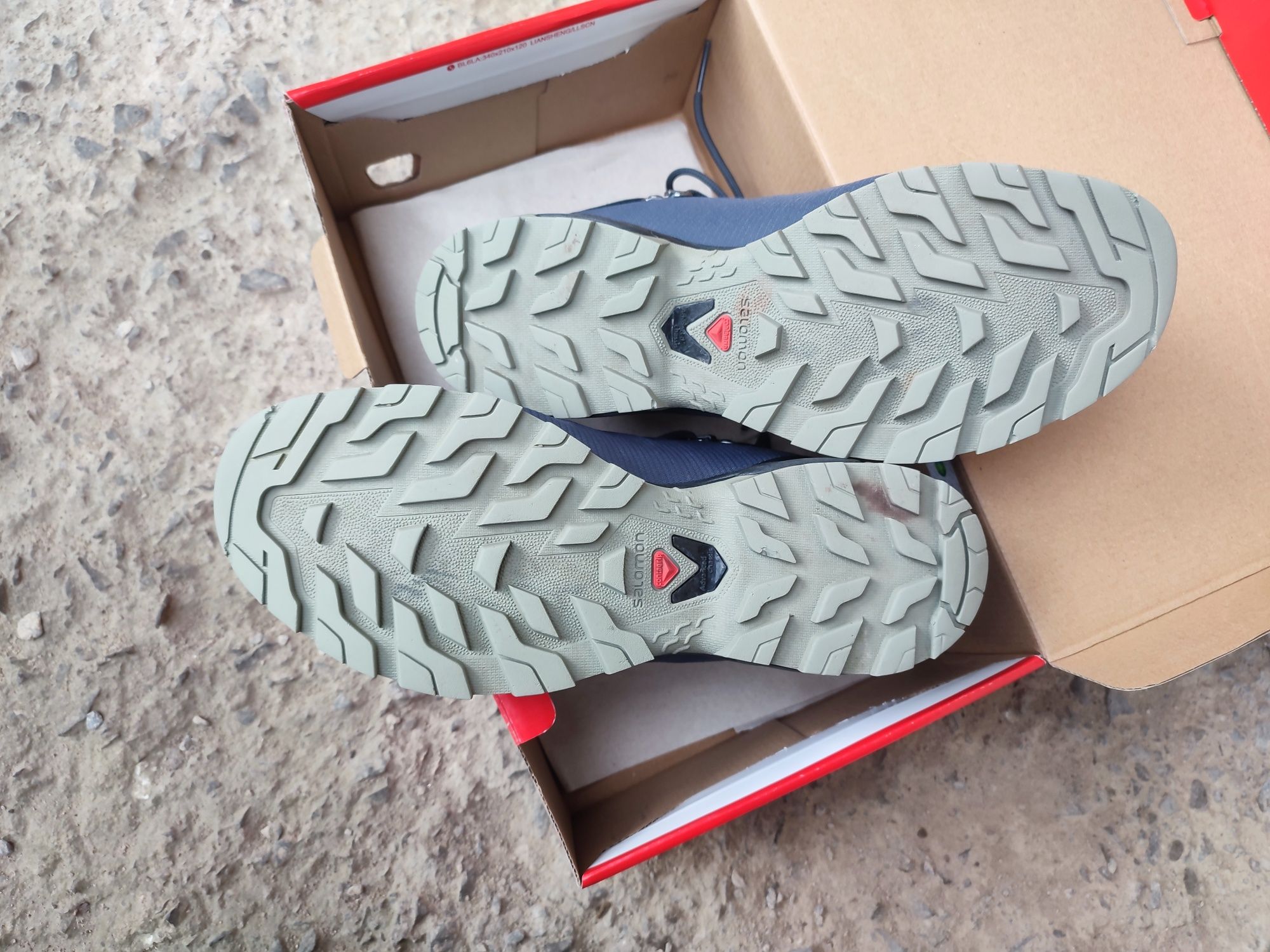 Треккинговые походные ботинки Salomon outback 500 gtx (40-41) Gore-Tex