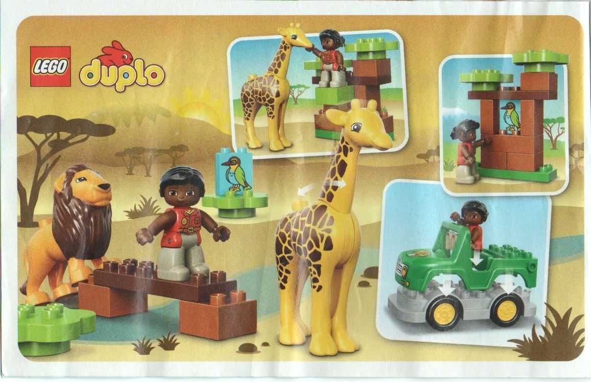 LEGO Duplo 10802 Sawanna KOMPLETNY