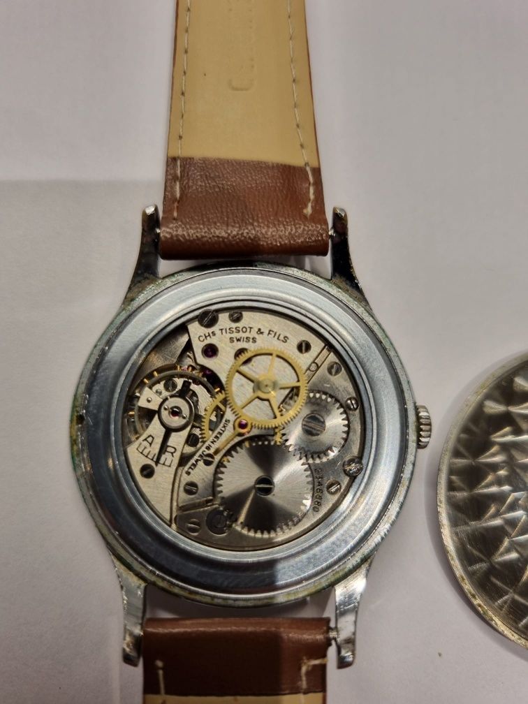 Szwajcarski zegarek Tissot Antimagnetique sprawny stan idealny