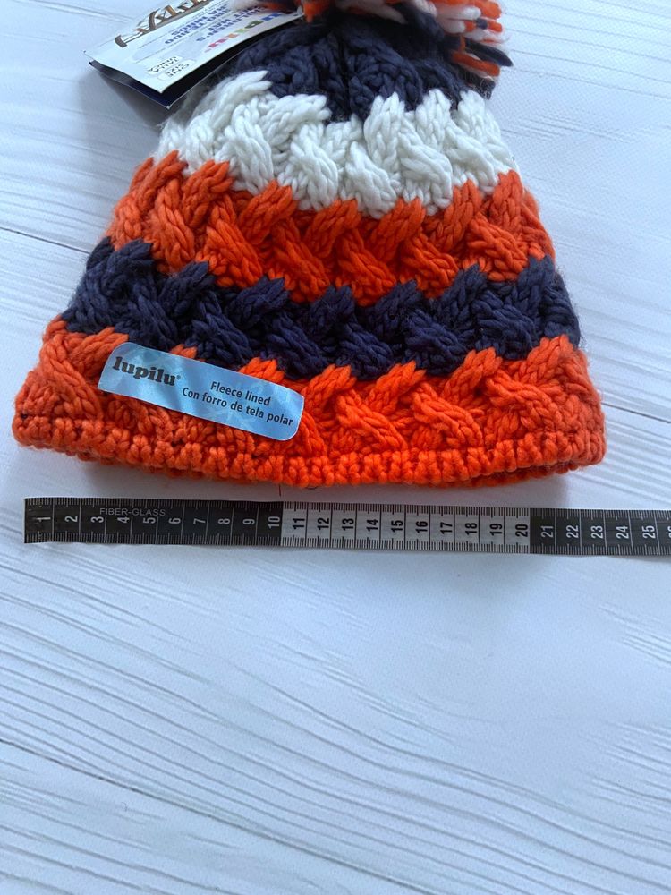Зимняя шапка для детей теплая 2-4 года lupilu