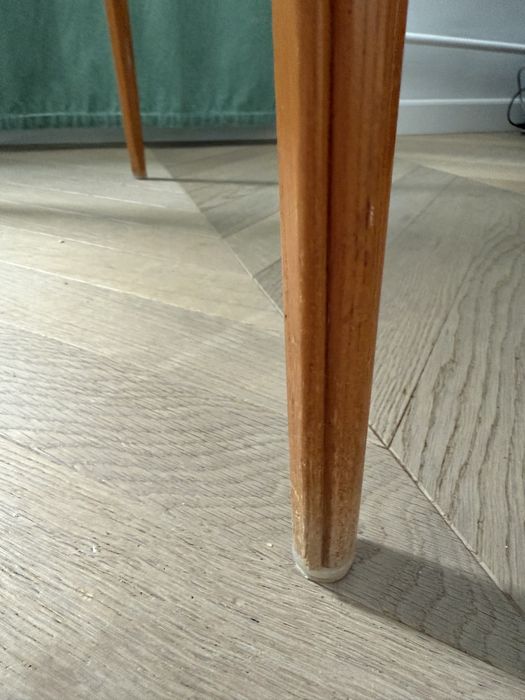 Stolik kawowy drewniany 51x76 retro PRL century modern