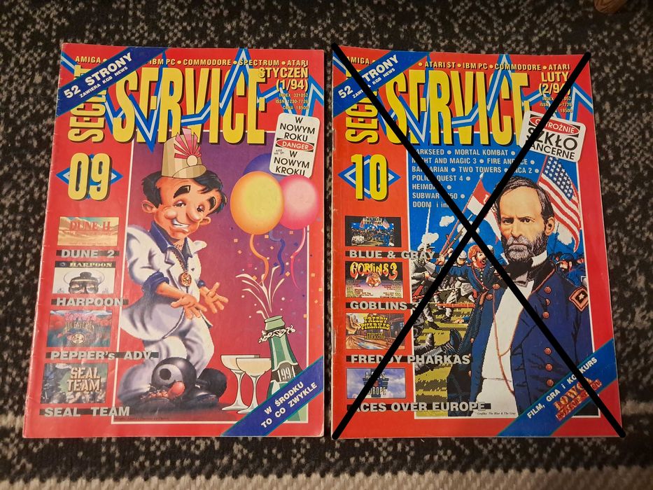 Secret Service - 1993/94/95 - 21 Numerów