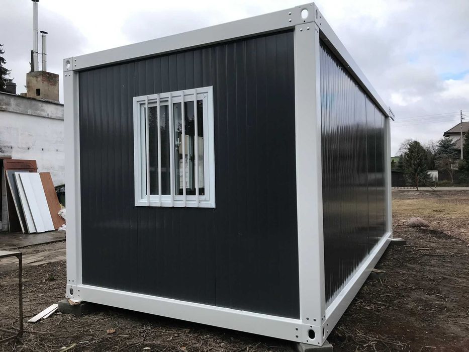 KONTENER MODUŁOWY SKRĘCANY 18m2 mieszkalny, biurowy, 6x3m WYPRZEDAŻ