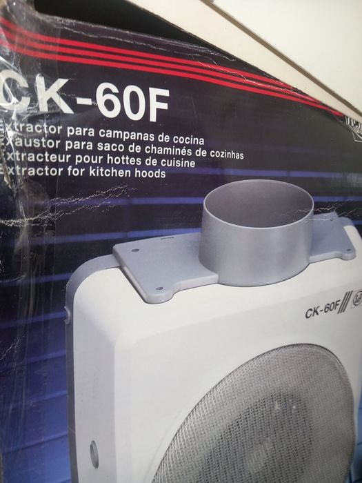 Extractor de Cozinha CK-60F – Novo na Caixa (S&P)
