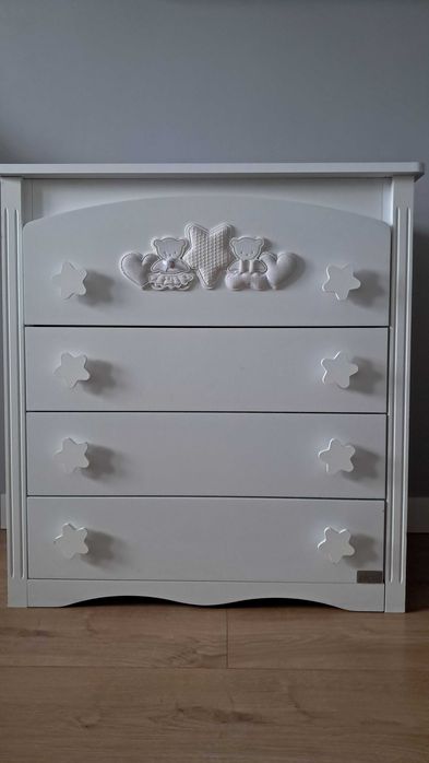 Łóżeczko + komoda dla dziecka PICCI NANNY+ gratisy