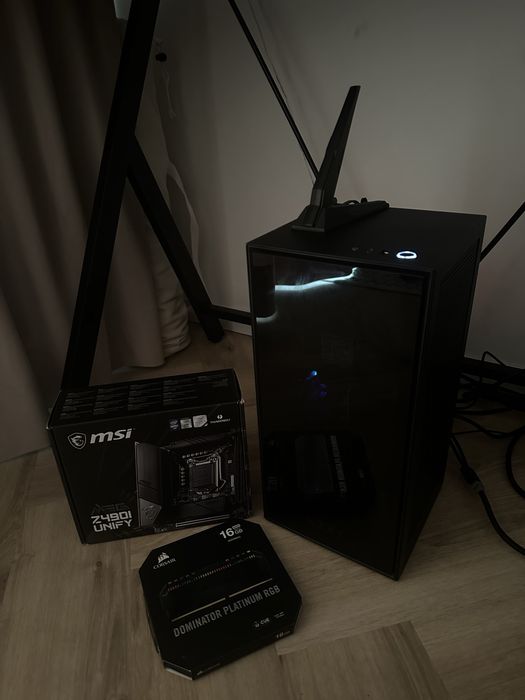 Komputer prywatny dla gier i pracy mini itx, small factor