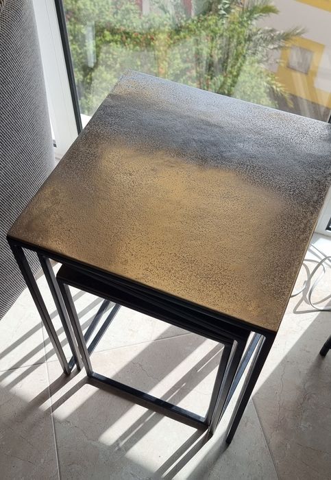 Conjunto de 3 mesas de apoio - kare design