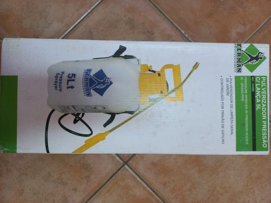 pulverizador pressão 5 litros