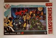 Trefl TRANSFORMERS Robots in Disguise Puzzle 100el. nowe