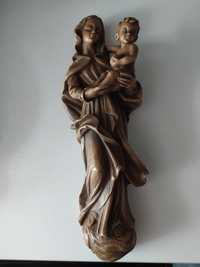 Madonna z Jezusem piękna wisząca. Maryja rzeźba