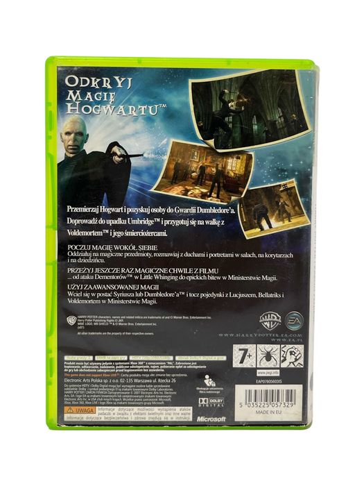 Harry Potter i Zakon Feniksa PL Xbox 360 – Dubbing PL
