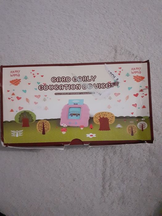 Czytnik kart (fiszek) do angielskiego dla dzieci