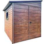 Domek Ogrodowy 3x2m  okno drewnopodobny  Dach spad w bok ID799