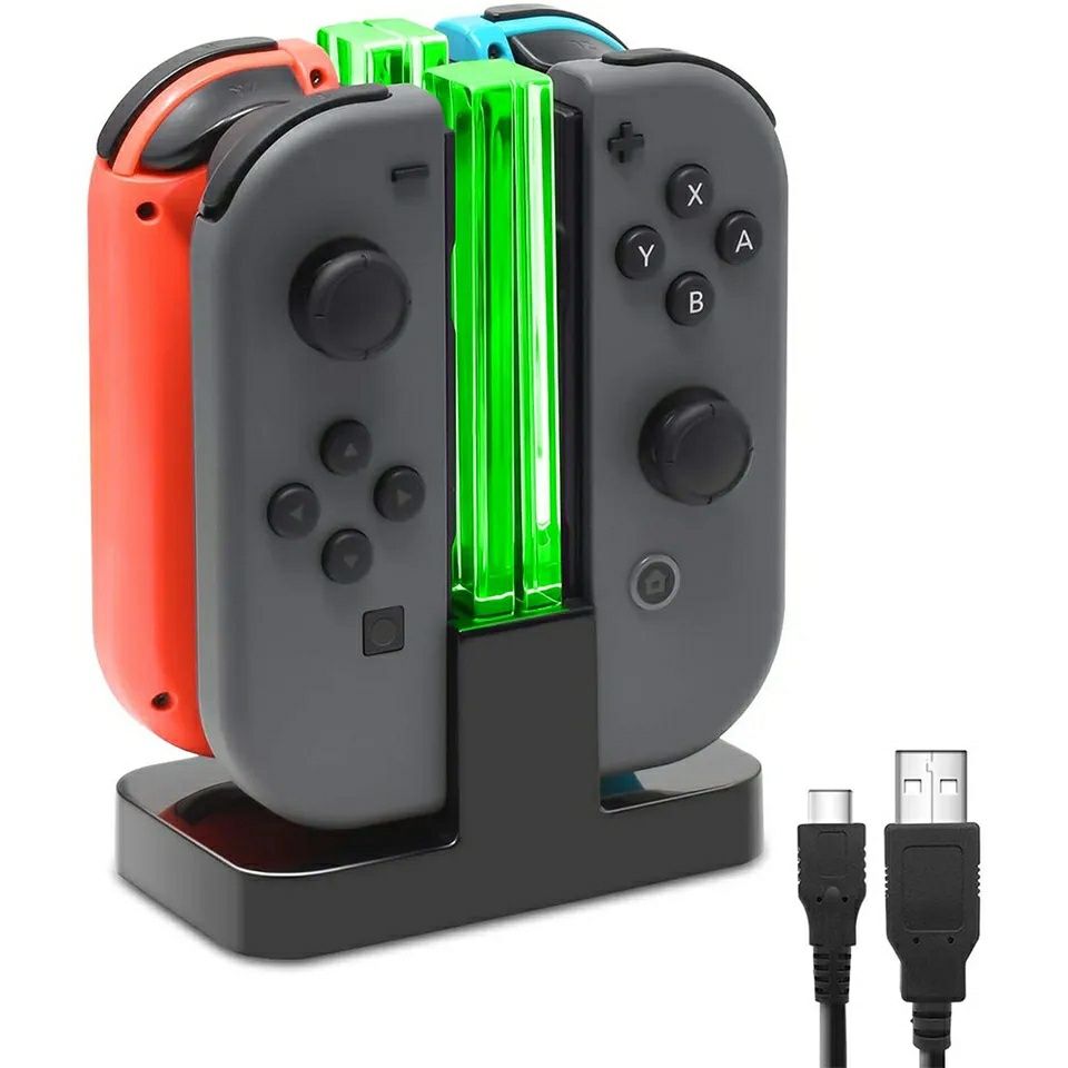 Зарядка док-станция подставка для геймпада Nintendo switch