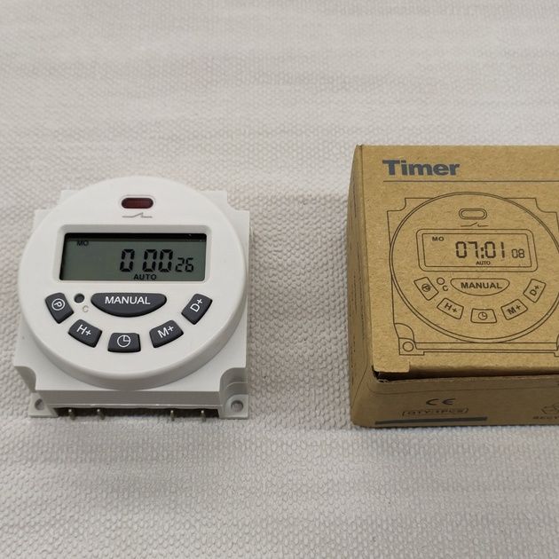 Цифровий тижневий програмований таймер
