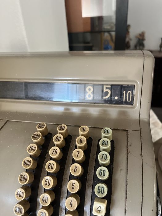 Caixa registradora antiga