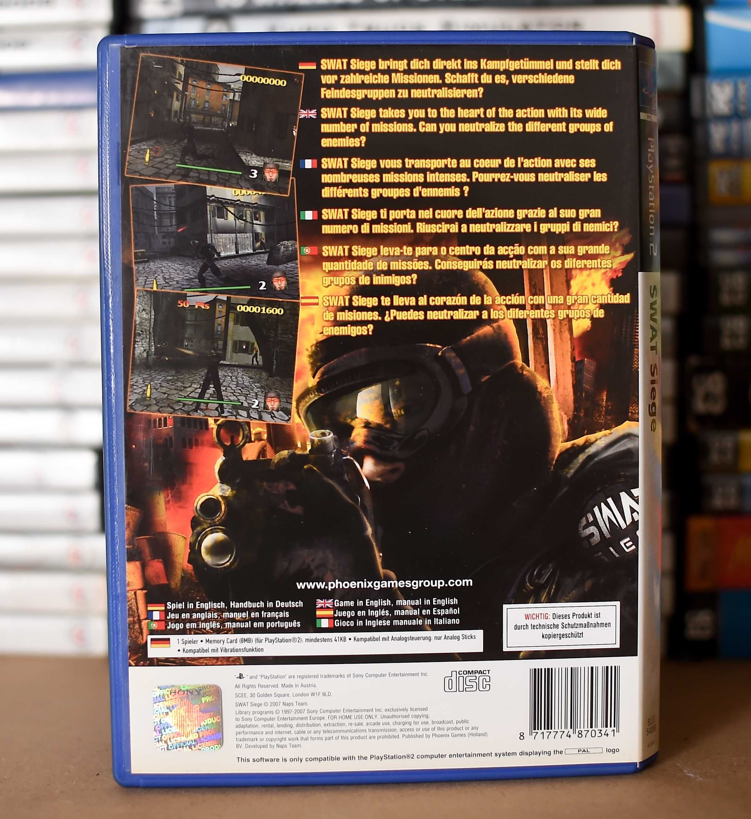 PS2 # Swat Siege