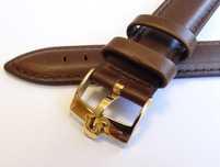 Klamra sprzączka do zegarka Omega 18mm 20mm złoty kolor