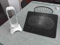 Base auscultadores e base cooler portatil