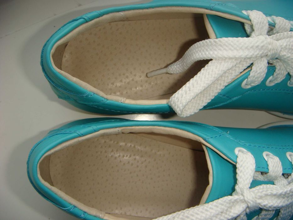 Мокасины на шнуровке, шкіра натуральная, р. 36, в наявності