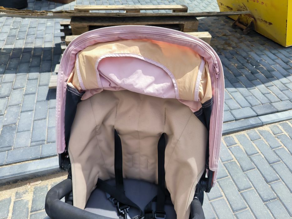 Wózek bugaboo cameleon z przedłużona budka letnią zepsuty hamulec