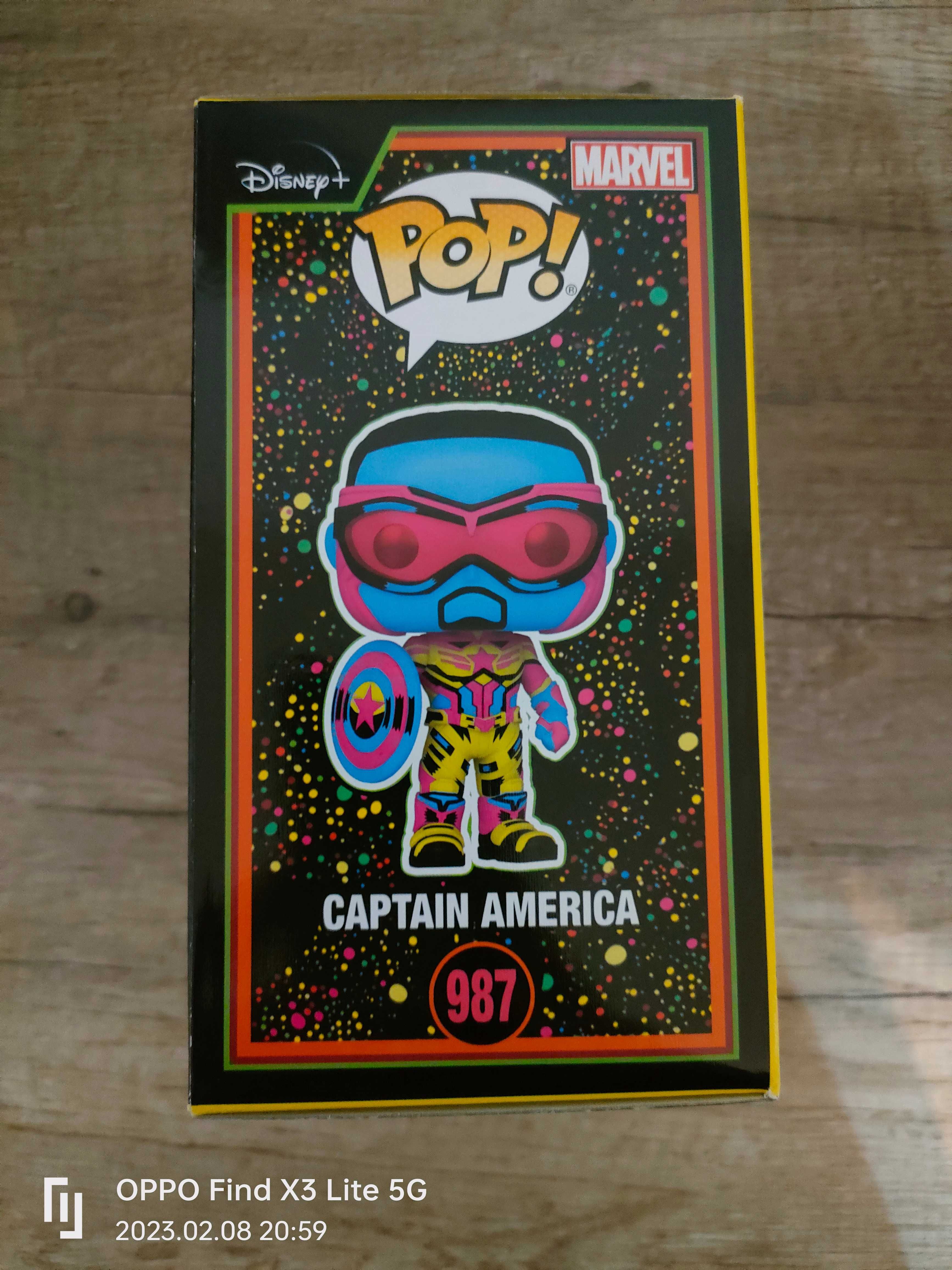 Funko Pop Marvel
The Falcon And The Winter Soldier Captain America