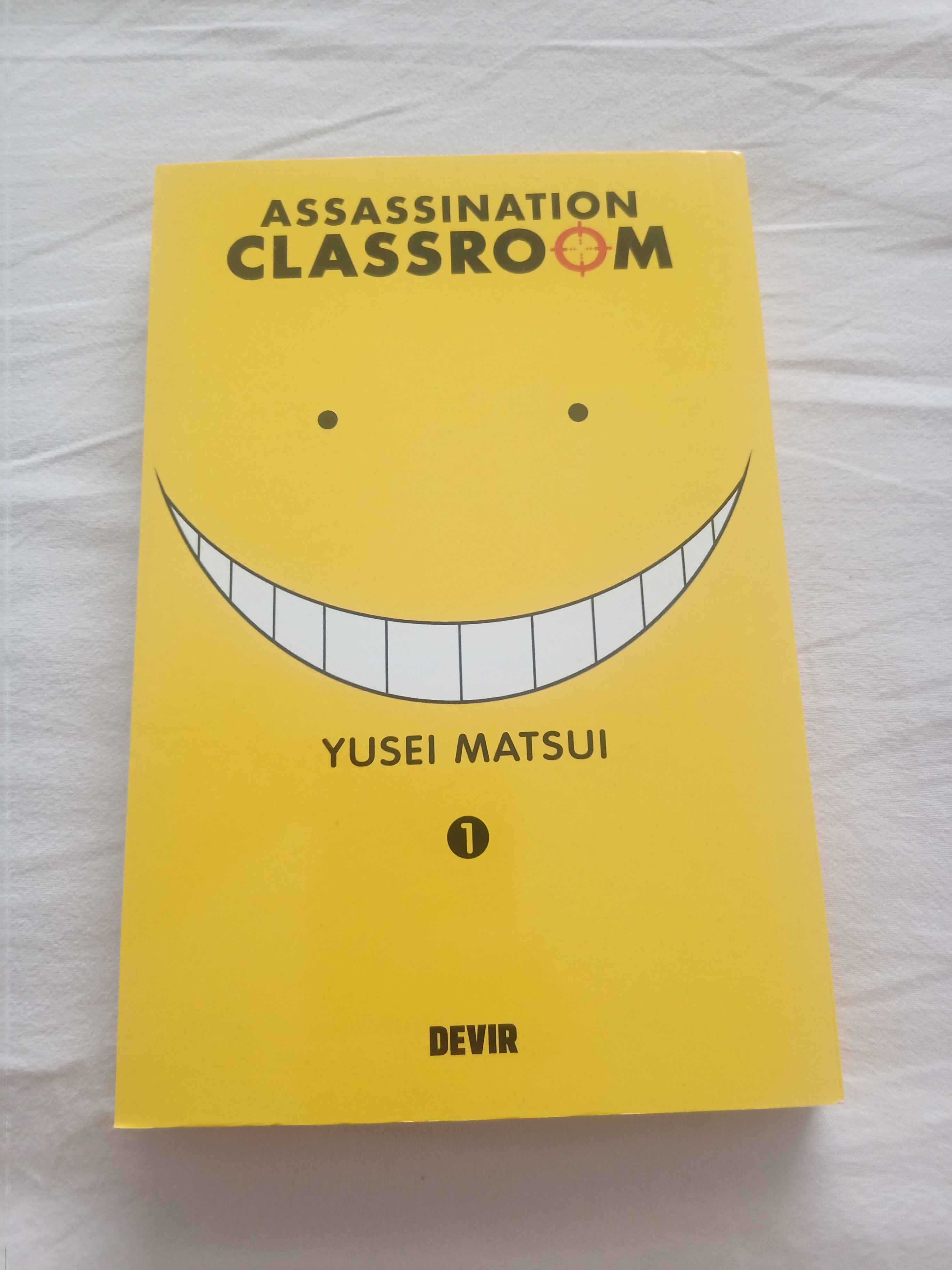 Manga Assassination Classroom - do 1 ao 3