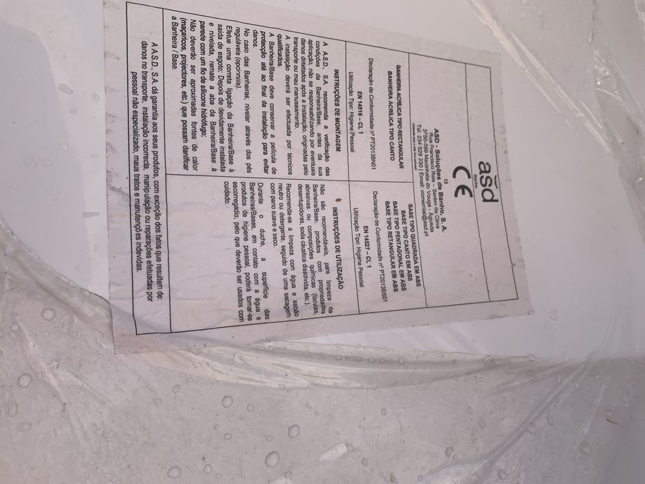 Banheira como nova nao chegou a ser usada