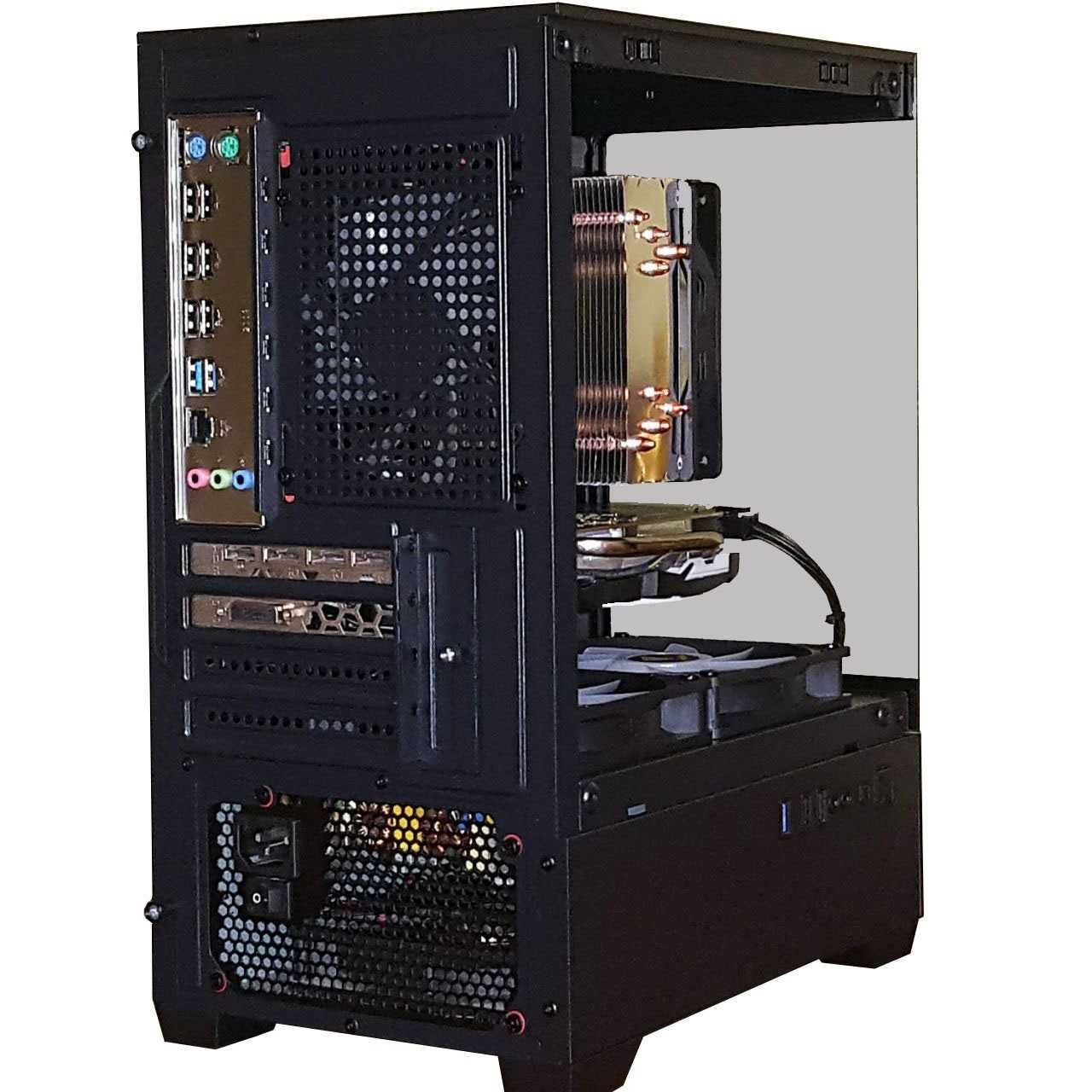 Игровой ПК Intel 12/24 ядер, 16GB DDR4, MSI RX 580 8GB, SSD 256GB NVMe